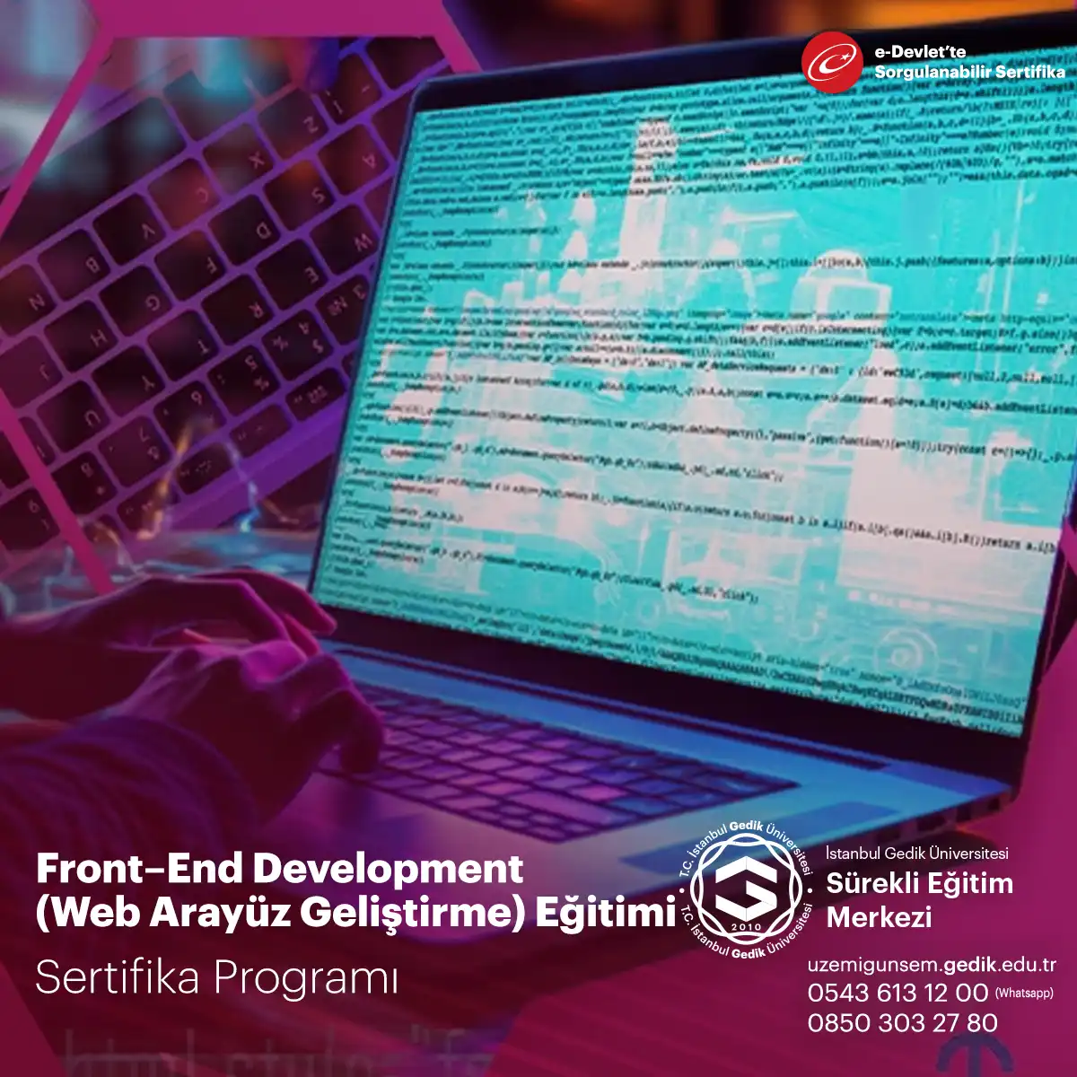 Front–End Development (Web Arayüz Geliştirme) Eğitimi 
